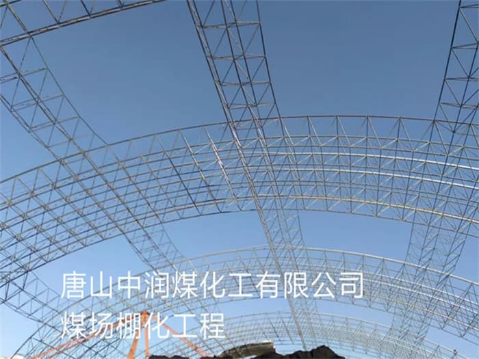 湘潭加油站网架安装