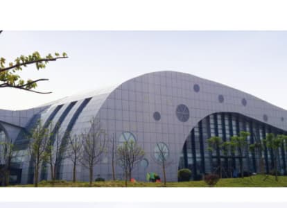 湘潭会议中心外景网架工程